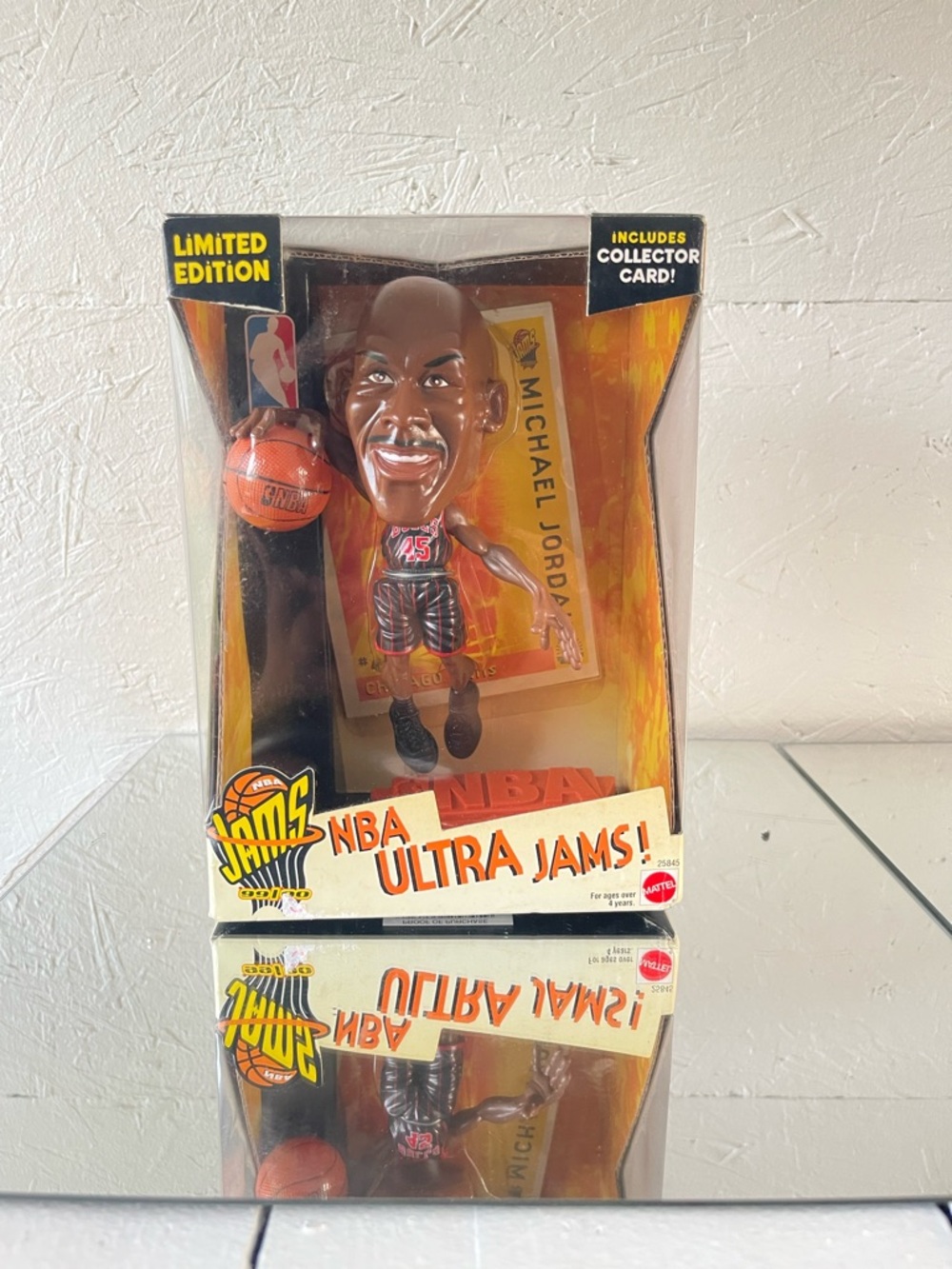 Mattel Michael Jordan NBA Ultra Jams Figure - Black/Orange